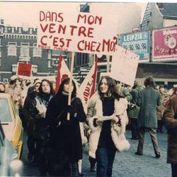 [Manifestation à Liège en soutien à Willy Peers en présence des Marie Mineur]