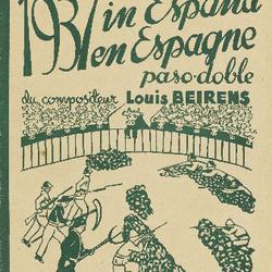 1937 in Espana = 1937 en Espagne : paso-doble