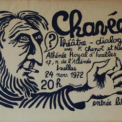 Chavée : théâtre - dialogue avec F. Chenot et Néo : Athénée Royal d'Ixelles, 24 nov. 1972