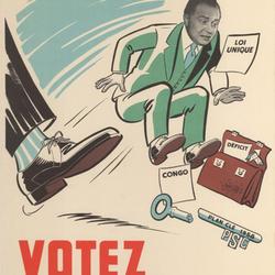 Eyskens à la porte ! Votez socialiste
