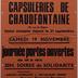 Capsuleries de Chaudfontaine : samedi 19 novembre : journées Portes ouvertes de 15h à 19h
