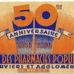 Société coopérative des pharmacies populaires de Verviers et agglomération fondée en 1886
