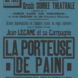 La porteuse de pain : drame en 5 actes et 8 tableaux dont un prologue de X. Montépin et J. Dornay