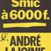 Smic à 6000 f. : André Lajoinie au 1er tour