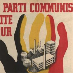 Le Parti communiste lutte pour [la nationalisation des banques, des mines et de l'électricité]