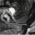 Bassin houiller d'Alès : mineurs au puits Destival dans les années 1980