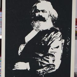 [Affiche représentant Karl Marx]