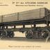 Société anonyme des ateliers Germain : Monceau-sur-Sambre : wagon basculeur pour transport de minerais